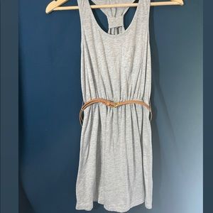 Casual racerback dress for everyday wear.